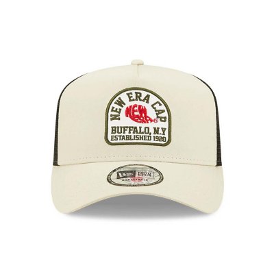 Czapka - New Era A-Frame Trucker (beige)