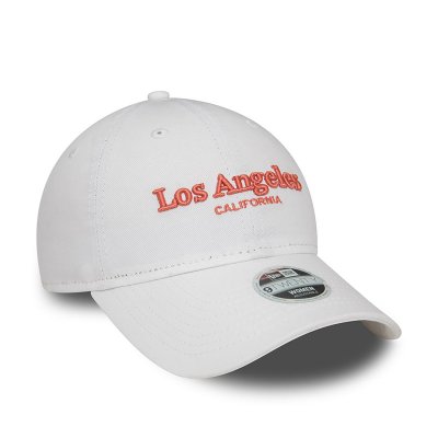 Czapka - New Era Los Angeles Wordmark 9TWENTY (biały)