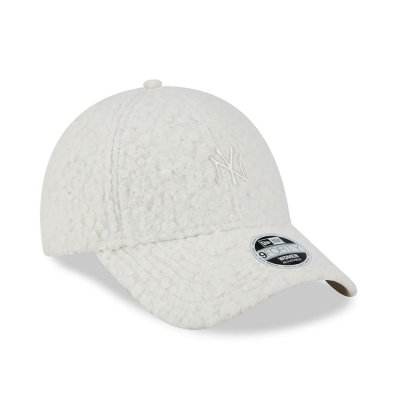 Czapka - New Era Women's NY Yankees Hypertexture 9FORTY (offwhite)