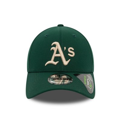 Czapka - New Era Oakland Athletics Eco Repreve 9FORTY (zielony)