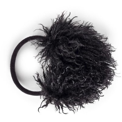 Ogrzewacze do uszu - Gårda Avola Faux Fur Ear Muffs (czarny)