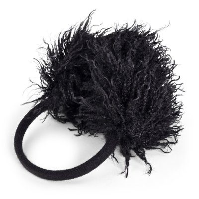 Ogrzewacze do uszu - Gårda Avola Faux Fur Ear Muffs (czarny)