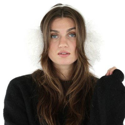 Ogrzewacze do uszu - Gårda Avola Faux Fur Ear Muffs (biały)