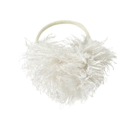 Ogrzewacze do uszu - Gårda Avola Faux Fur Ear Muffs (biały)