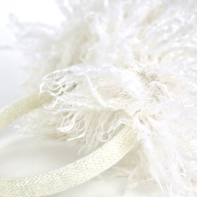 Ogrzewacze do uszu - Gårda Avola Faux Fur Ear Muffs (biały)