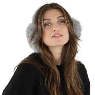 Ogrzewacze do uszu - Gårda Kersley Faux Fur Ear Muffs (szary)
