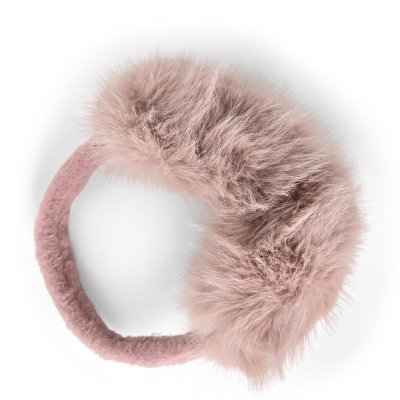 Ogrzewacze do uszu - Gårda Kersley Faux Fur Ear Muffs (różowy)