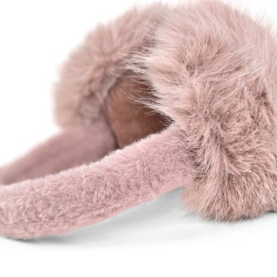 Ogrzewacze do uszu - Gårda Kersley Faux Fur Ear Muffs (różowy)
