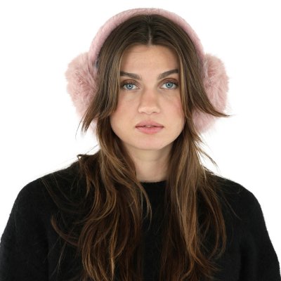 Ogrzewacze do uszu - Gårda Kersley Faux Fur Ear Muffs (różowy)