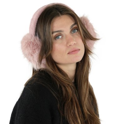 Ogrzewacze do uszu - Gårda Kersley Faux Fur Ear Muffs (różowy)