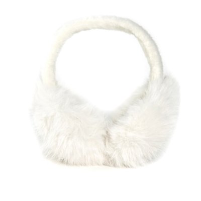 Ogrzewacze do uszu - Gårda Kersley Faux Fur Ear Muffs (biały)