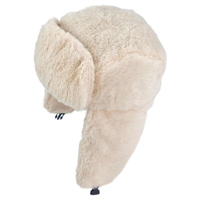Trapper hat - Gårda Angora Trapper Hat (krem)