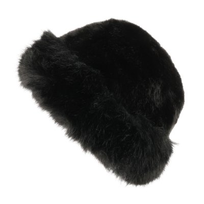 Futrzana czapka - Gårda Deva Faux Fur Hat (czarny)