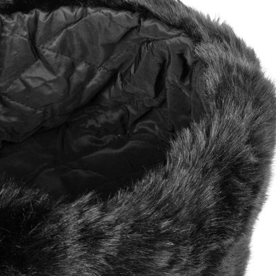 Futrzana czapka - Gårda Polyana Faux Fur Hat (czarny)