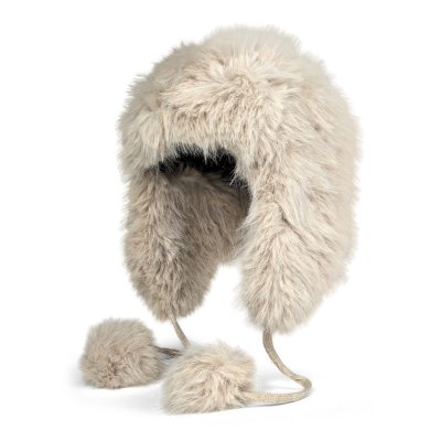 Futrzana czapka - Gårda Tortel Faux Fur Trapper Hat (bezowy)