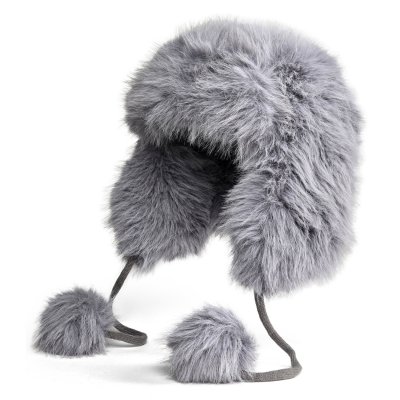 Futrzana czapka - Gårda Tortel Faux Fur Trapper Hat (jasnoniebieski)