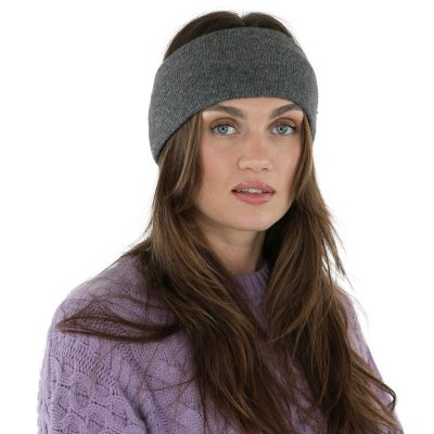 Opaska - Gårda Crans-Montana Wool Mix Headband (szary)