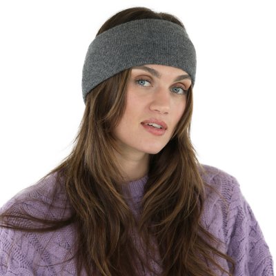 Opaska - Gårda Crans-Montana Wool Mix Headband (szary)