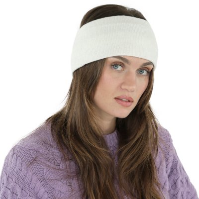 Opaska - Gårda Crans-Montana Wool Mix Headband (biały)