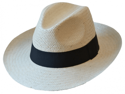 Kapelusze - Gårda Guadalest Fedora (biały)