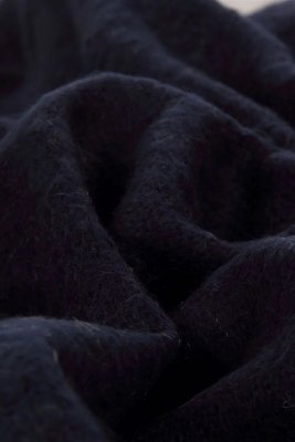 Szaliki - Gårda Women's Frayed Wrap (Navy)