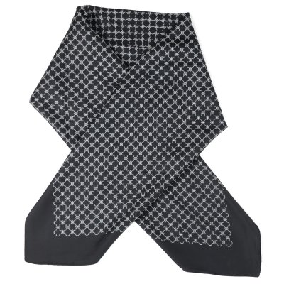 Apaszka - Gårda Lourdes Satin Scarf (czarny)