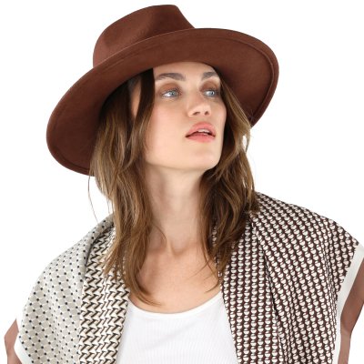 Apaszka - Gårda Narbonne Satin Scarf (brązowy/biały)