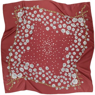 Apaszka - Gårda Sousse Satin Scarf (czerwony)