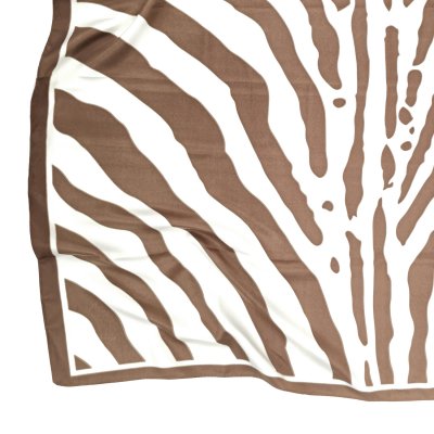 Apaszka - Gårda Zebra Satin Scarf (brązowy)