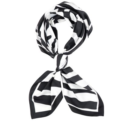 Apaszka - Gårda Zebra Satin Scarf (czarny)