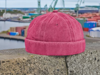 Czapka - Gårda Rossville Docker Beanie (różowy)