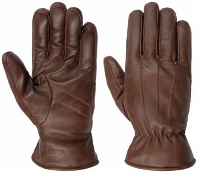 Rękawice - Stetson Men's Sheepskin Gloves (brązowy)