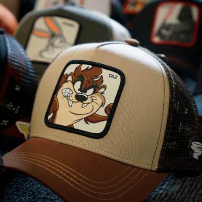 Czapka - Capslab Looney Tunes Taz (beż)