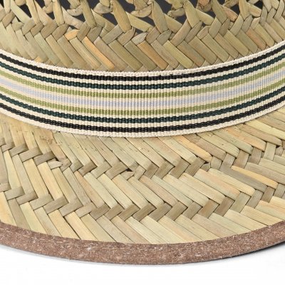 Słomiany kapelusz - Gårda Agulo Natural Straw Trilby (naturalny/kremowy)