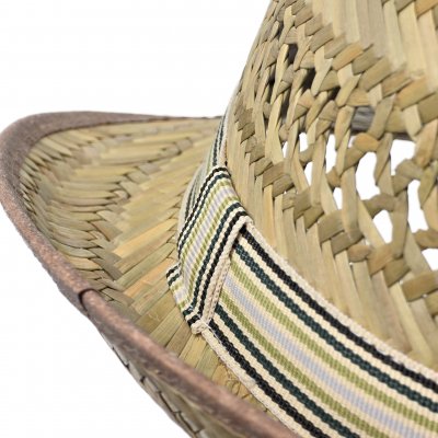 Słomiany kapelusz - Gårda Agulo Natural Straw Trilby (naturalny/kremowy)