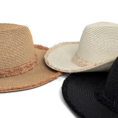 Słomiany kapelusz - Gårda Alicante Fedora (khaki)
