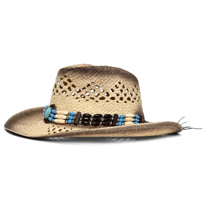 Słomiany kapelusz - Gårda Antibes Western Hat (natura)