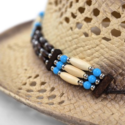 Słomiany kapelusz - Gårda Antibes Western Hat (natura)