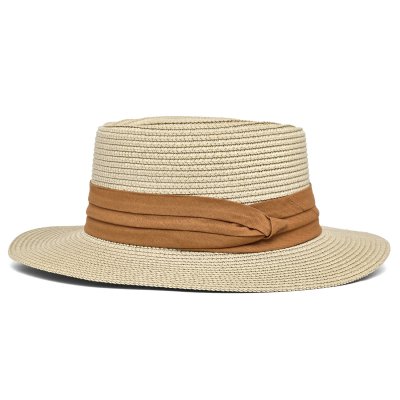 Słomiany kapelusz - Gårda Corfu Gambler (beż/brąz)