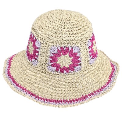 Słomiany kapelusz - Gårda Crete Bucket hat (natura/wiele)