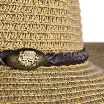 Słomiany kapelusz - Gårda Faro Western Hat (khaki)