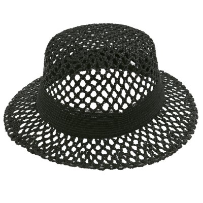 Słomiany kapelusz - Gårda Granada Sun Hat (czarny)