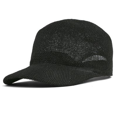 Słomiany kapelusz - Gårda Hvar Straw cap (czarny)