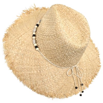 Słomiany kapelusz - Gårda Ibiza Fedora (natura)