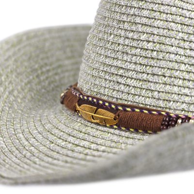 Słomiany kapelusz - Gårda Marseille Western Hat (zielony)