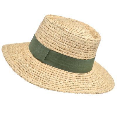Słomiany kapelusz - Gårda Palma Gambler (natura/zieloność)