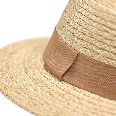 Słomiany kapelusz - Gårda Palma Gambler (naturalny/khaki)