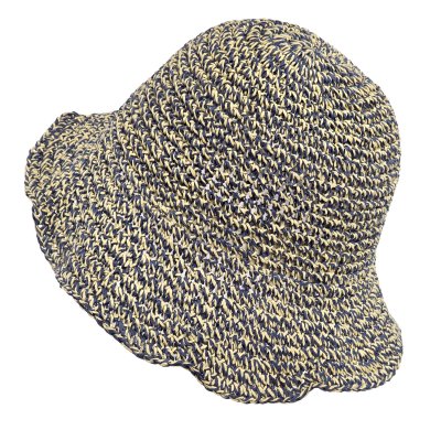 Słomiany kapelusz - Gårda Portofino Bucket hat (niebieski)