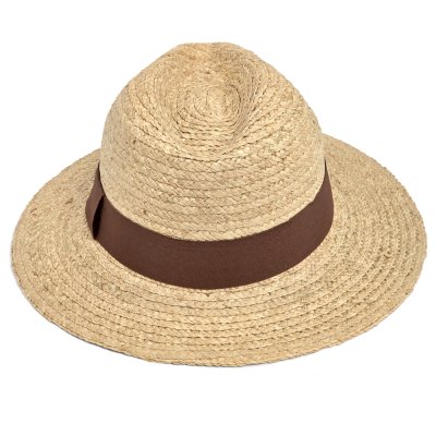 Słomiany kapelusz - Gårda Positano Fedora (naturalny/brązowy)