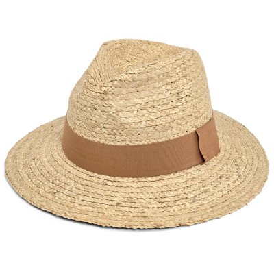 Słomiany kapelusz - Gårda Positano Fedora (naturalny/khaki)